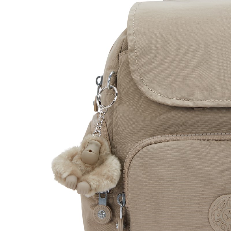 Kipling Ryggsäck City Zip Mini Taupe 5