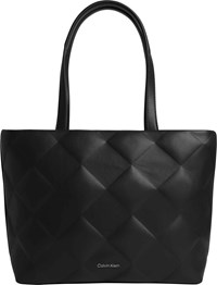 Calvin Klein Shopper Diamant Quilt  Svart 13" 1