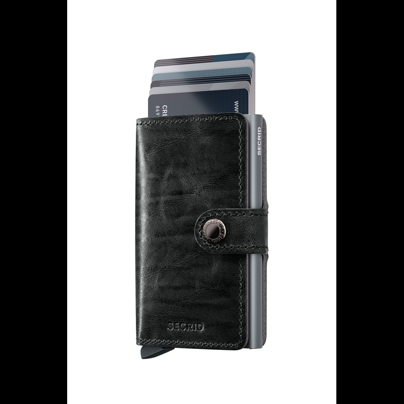 Secrid Miniwallet Svart/grå 2