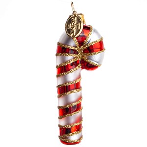 Brink Nordic Julgranskula Polkagris Röd/Vit