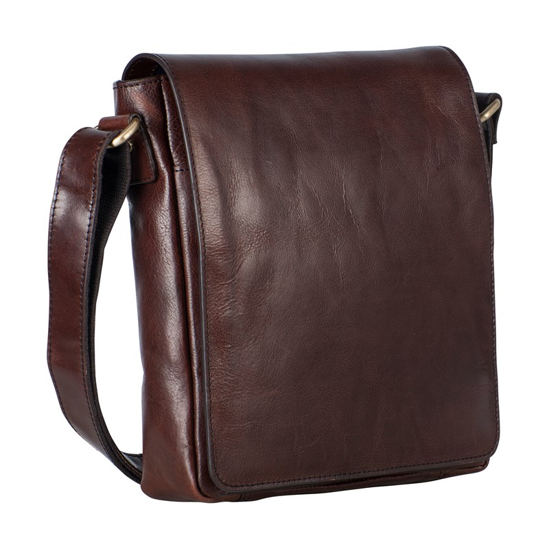 Leonhard Heyden Messenger Cambridge Brun/röd 10" 1