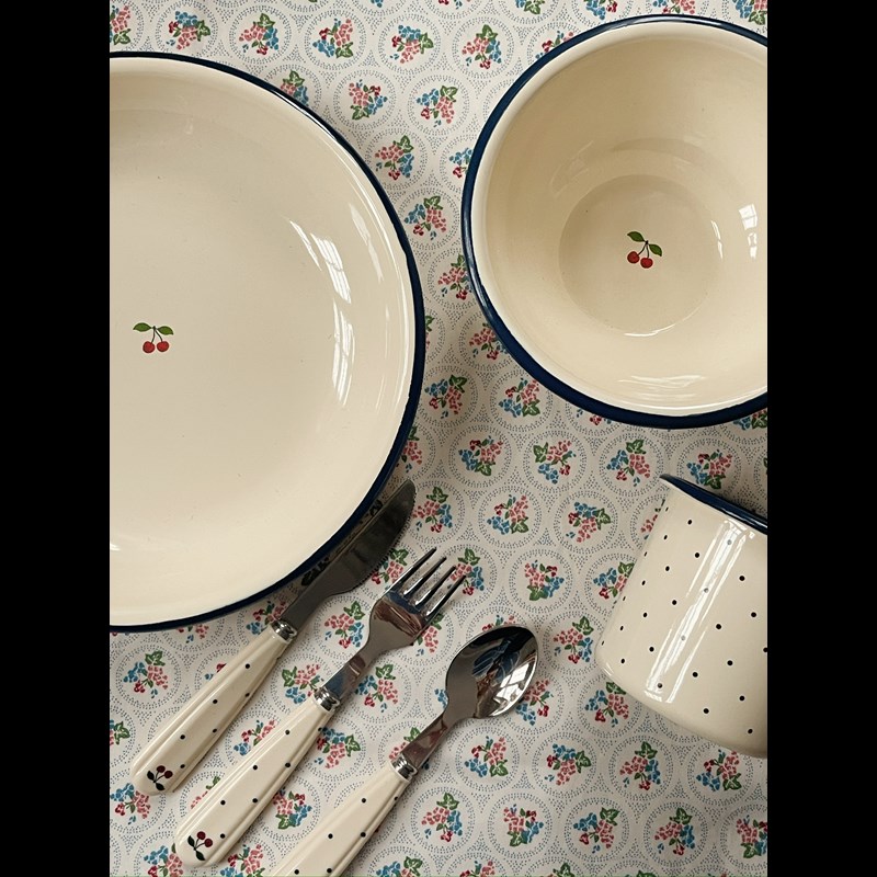 Konges Sløjd Bestiksæt Sort/Beige 2