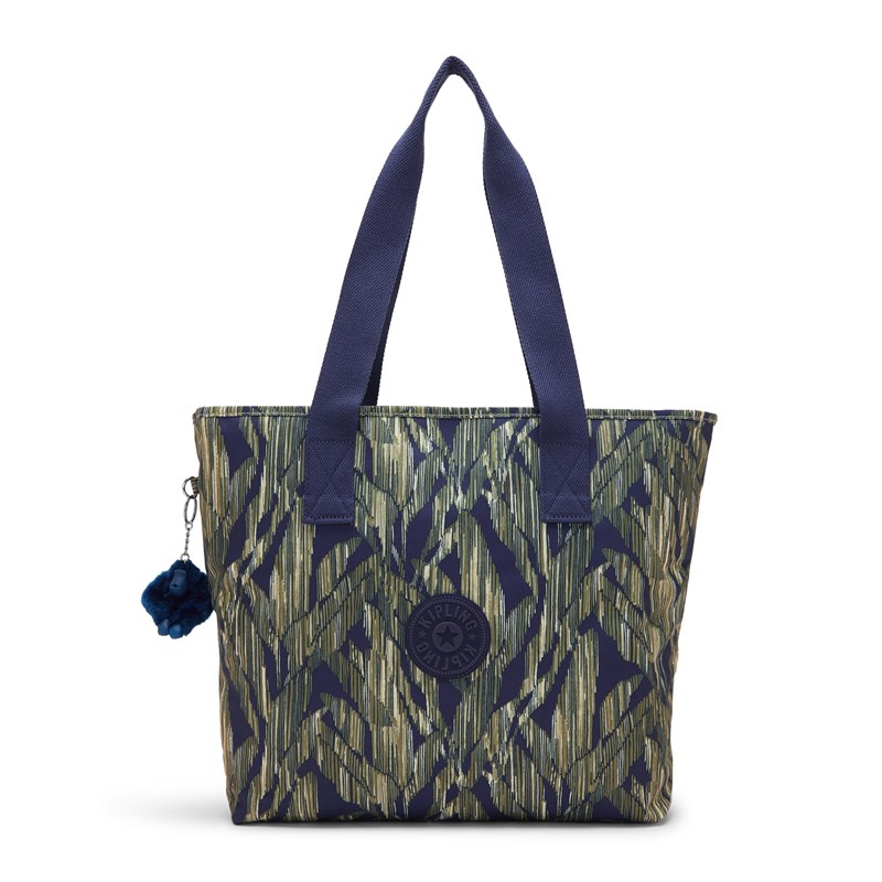 Kipling Tote Anina Blå/Grøn 1