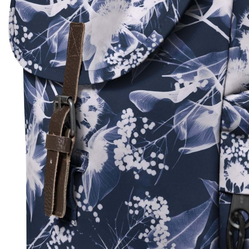 Eastpak Rygsæk -Austin Blå m/blomst 6