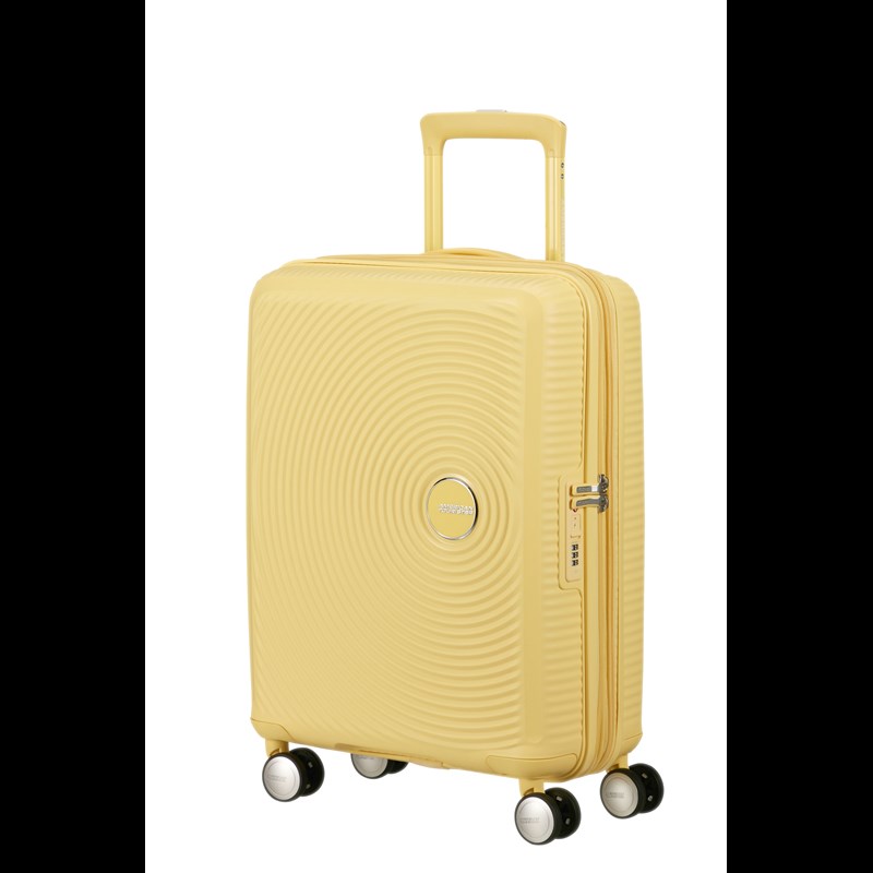 American Tourister Resväska Soundbox Gul 55 Cm 2