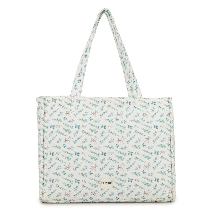 Conmé Shopper eucalyptus Grøn mønster 1