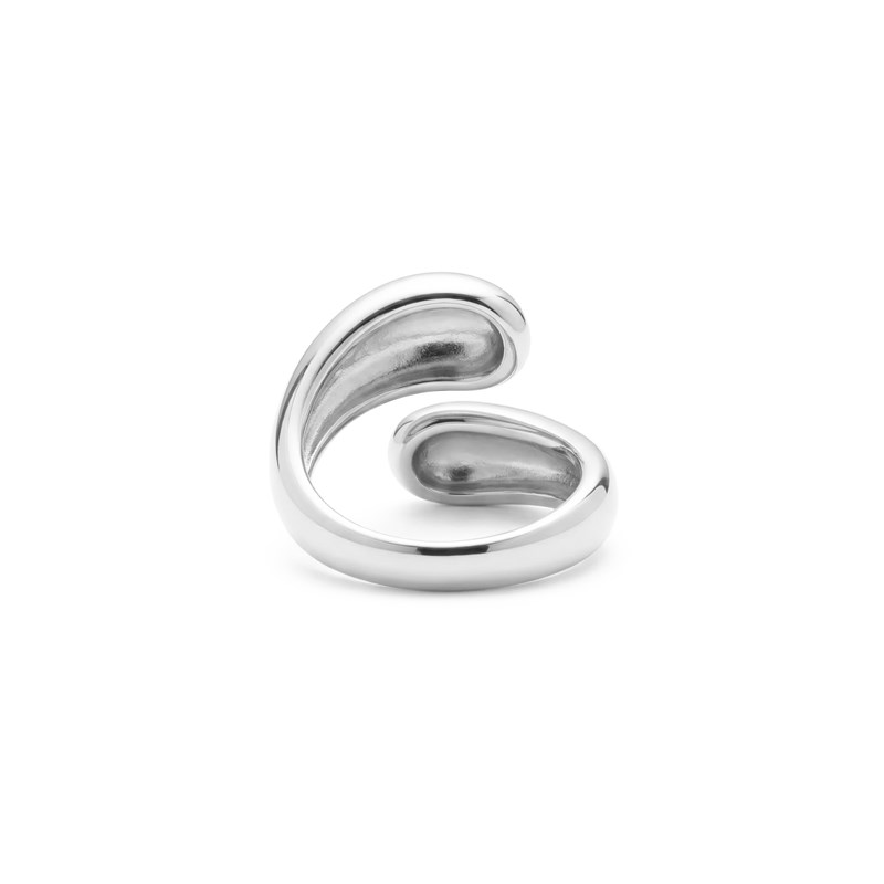 Winther Studio Ring Double Goccia Sølv 3