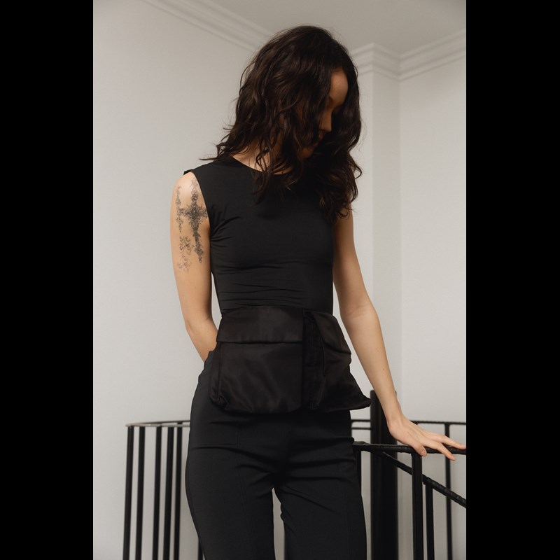 H2OFagerholt Bæltetaske Lily Sort 2