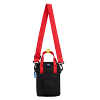 LEGO Bags Crossbody Brick 1x1 Svart/Röd 1