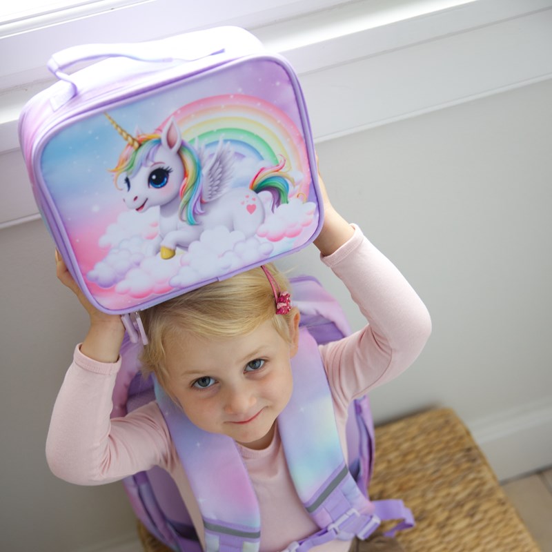 Grow Kylväska Unicorn Rosa 2