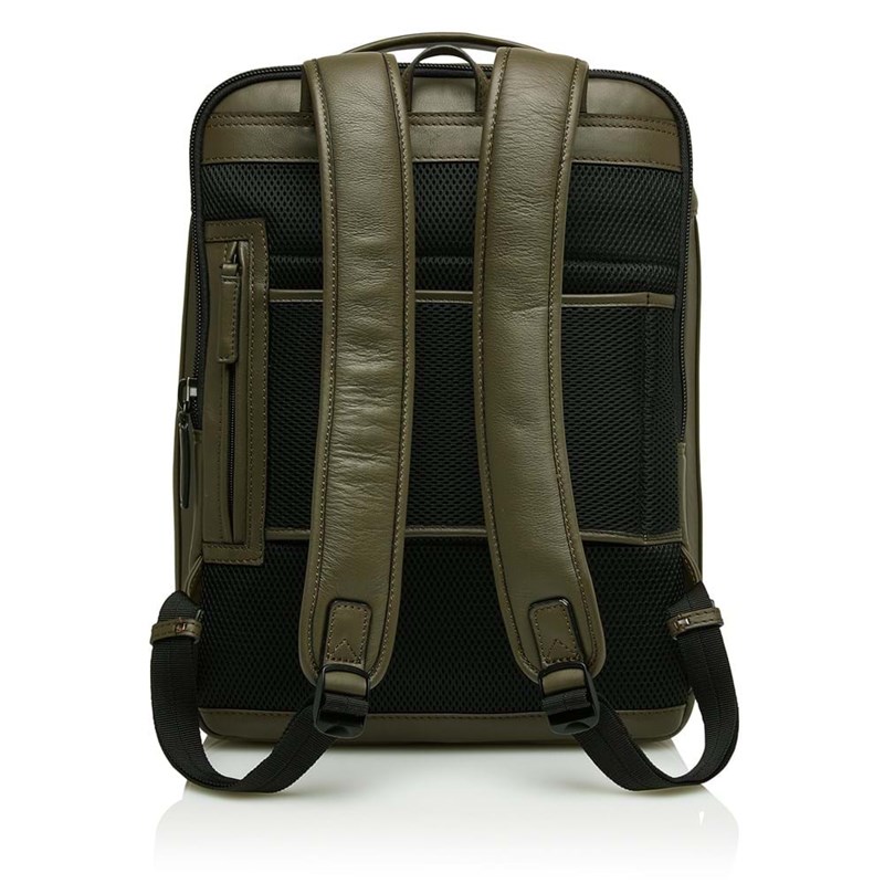 Castelijn & Beerens Ryggsäck Victor Armégrön 15" 2