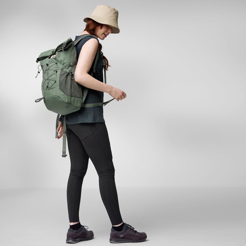 Fjällräven Ryggsäck Abisko Hike Foldsack L. Grön 5