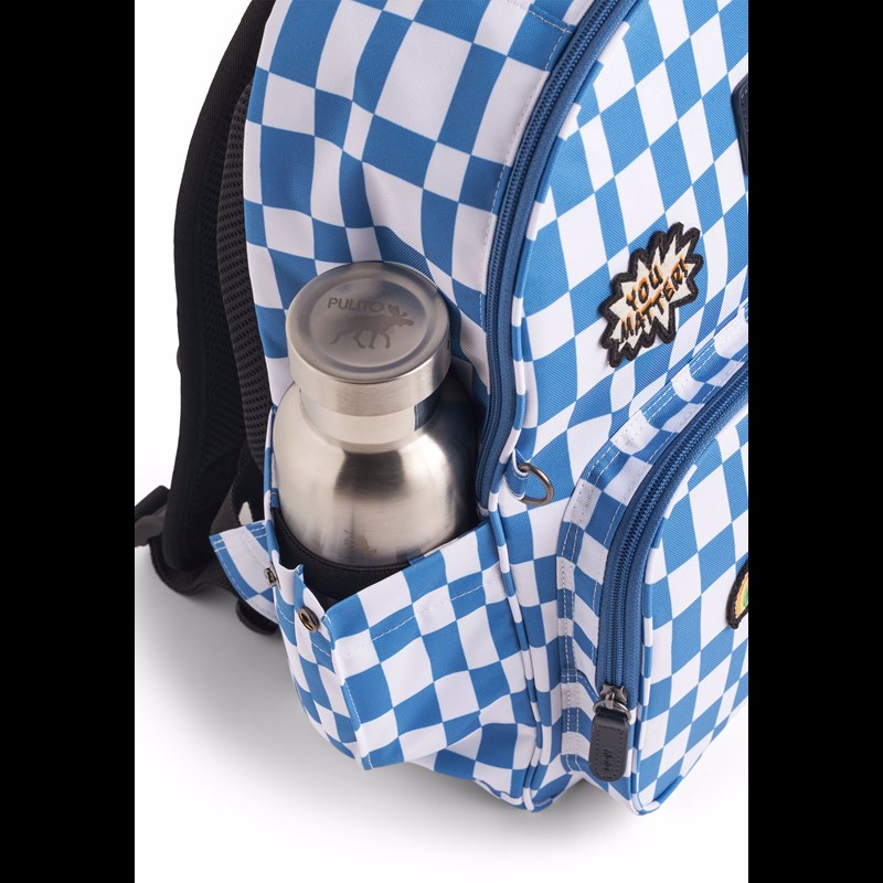 Molo Skolväska Mates  Blå ruta 6