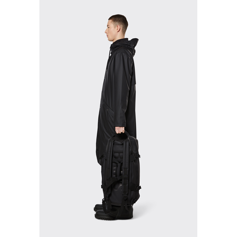 RAINS Ryggsäck Duffel Bag S Svart 7