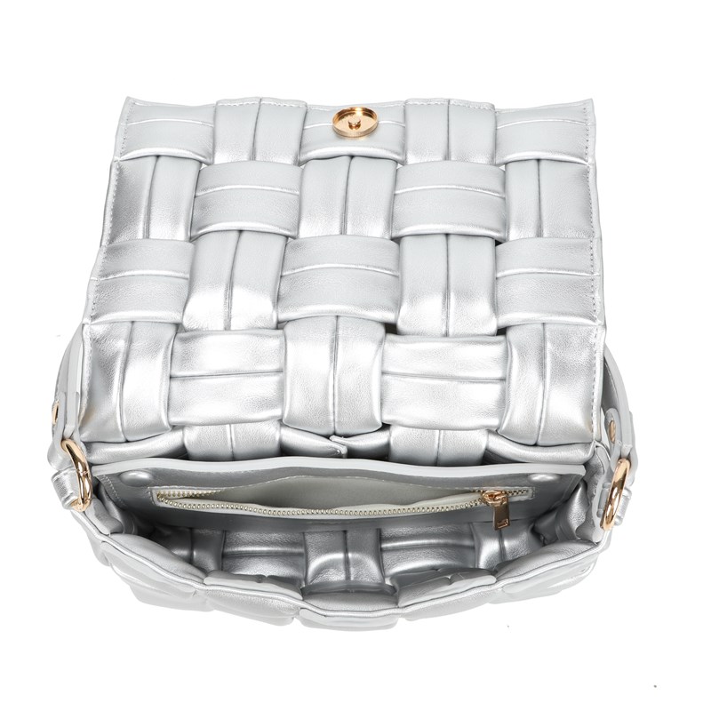 Noella Crossbody Brick Silver 3