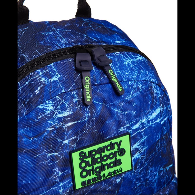 Superdry Rygsæk Montana Marble Blå 6