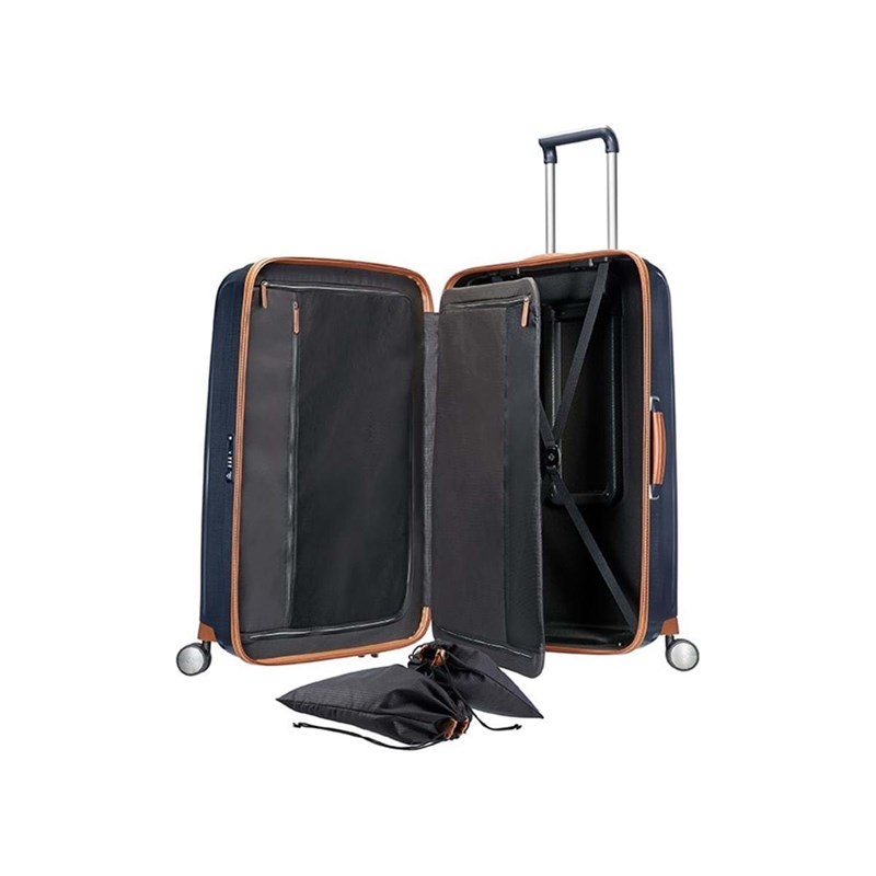 Samsonite Resväska Lite Cube DLX M. blå 76 Cm 2