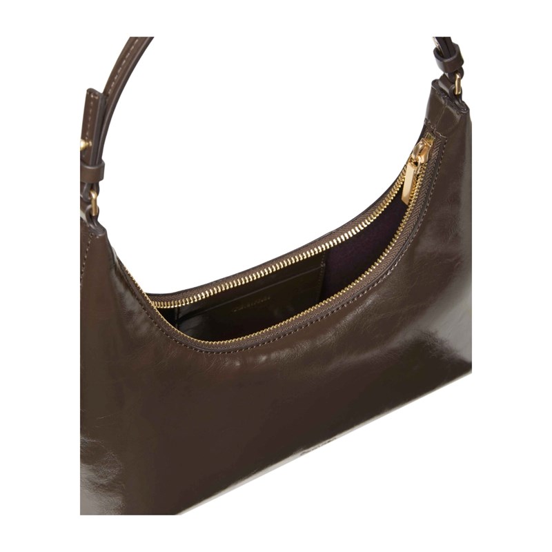 Calvin Klein Axelväska Embossed Logo Brun 2