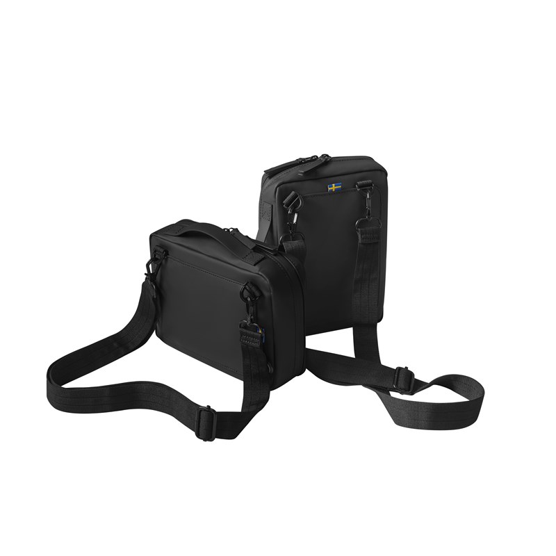 Gaston Luga Crossbody Däsh Box bag Svart 6