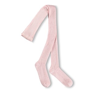 Molo Strømpebukser Glitter Rib Lyserød