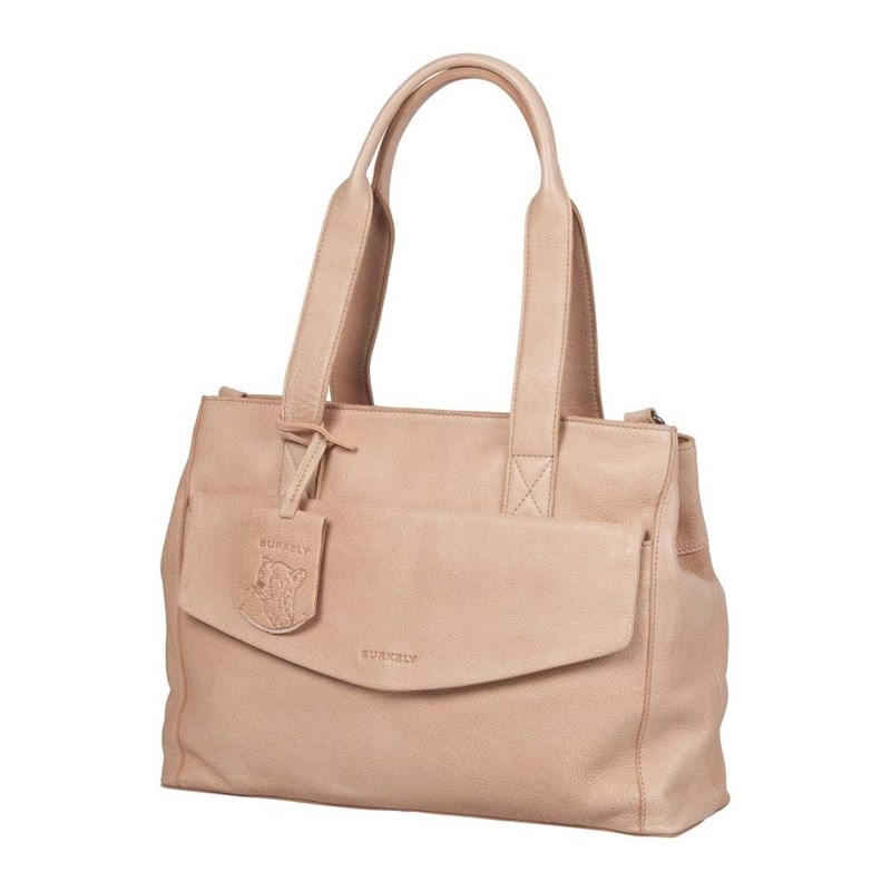 Burkely Håndtaske M Just Jackie Beige 3