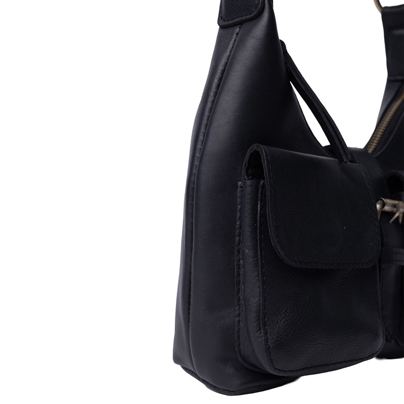 RE:DESIGNED Skuldertaske Solvej Small Sort 4