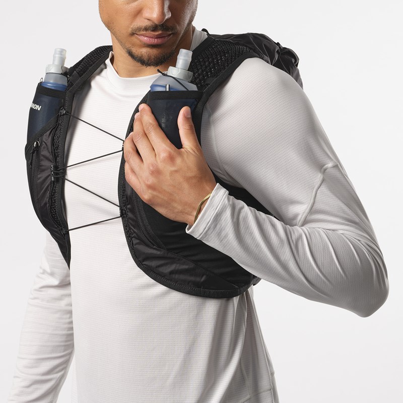 Salomon Løbevest Active Skin 12 Sort Str L 6