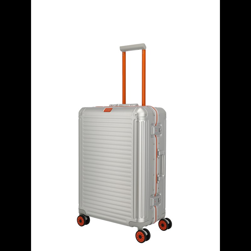 travelite Resväska Next Silver/orange 67 Cm 2