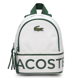 Lacoste Barnryggsäck Core Mini Vit/grön