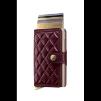 Secrid Kortholder miniwallet Emboss Bordeaux 1