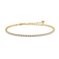 Studio Z Armbånd Tennis Small Guld 1