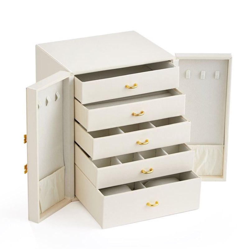 UNIQ Smykkeboks XL  Hvid 2