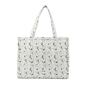 Conmé Shopper Watercolor Floral Vit