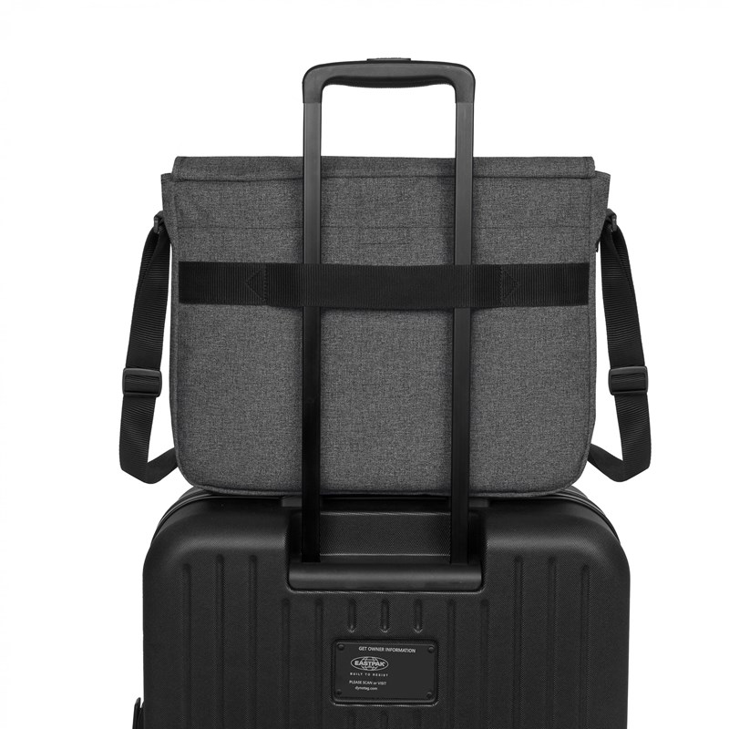 Eastpak Skuldertaske Delegate + Grå/grøn 17" 3