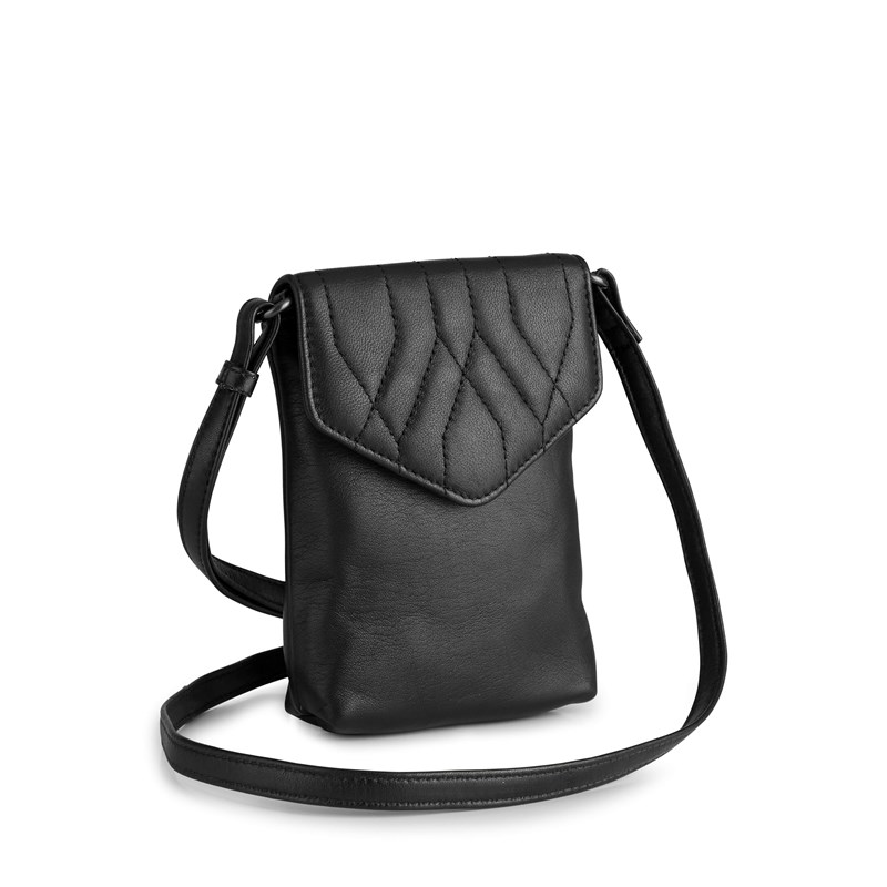MARKBERG Mobiltaske Mae Logolike Sort 3