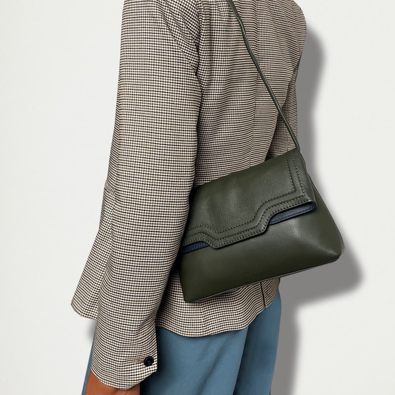 Belsac Clutch Cheryl Grön 2