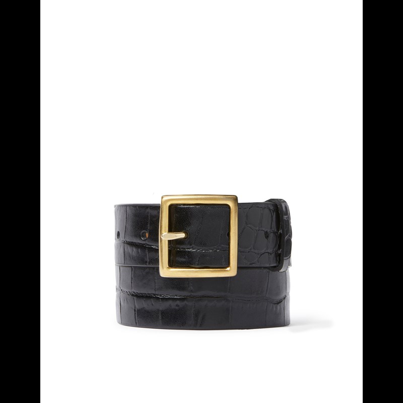 Saddler Læderbælte Lindi Sort 95 Cm 1