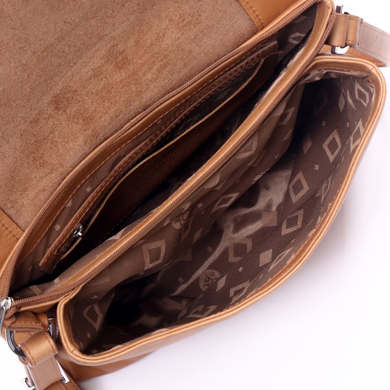 Adax Skuldertaske Ninna Venezia Cognac 3