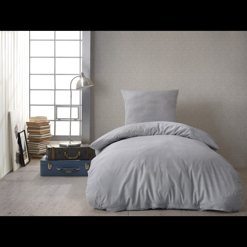 bySKAGEN Sengetøj Helle Hvid/sort 140x220 3