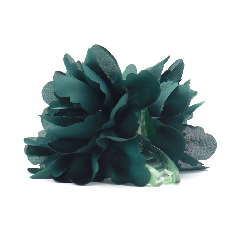 Conmé Hårklemme lea, støvet grøn blo m. grön 2