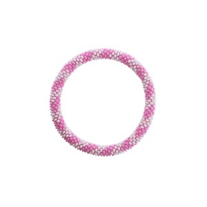 By Stær Armbånd Nepal Nr. 1167 Pink/hvid