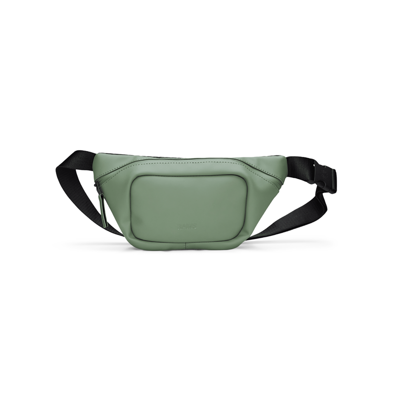 RAINS Midjeväska Bum Bag Mini Blad grön 1