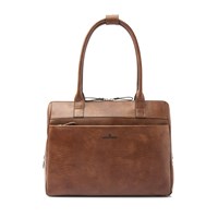 Castelijn & Beerens Skuldertaske Vera Cognac 15" 1