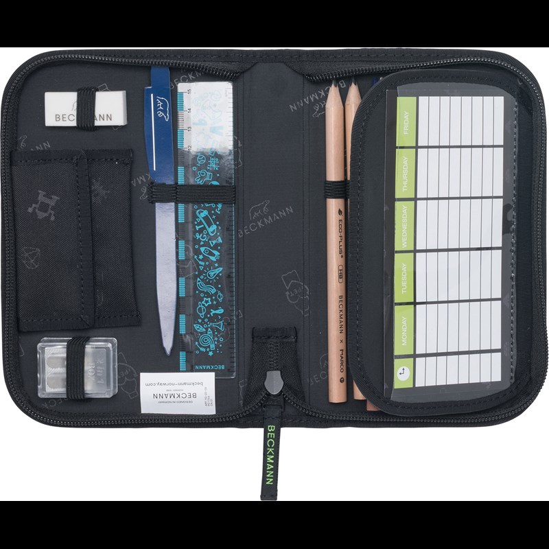 Beckmann Pennfodral Pixel Svart 3
