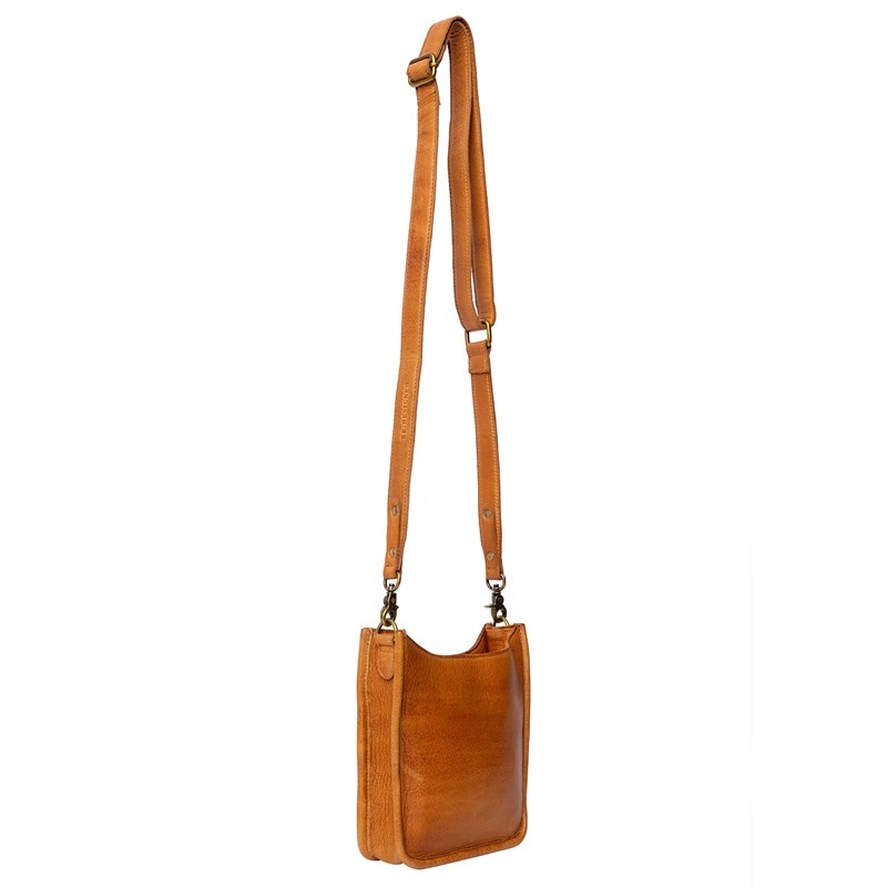 RE:DESIGNED Crossbody Juna Medium Konjak/brun 5