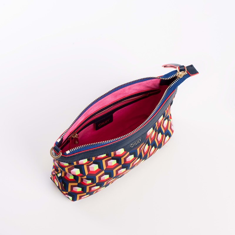 Oilily Skuldertaske XS Blå/mønster 4