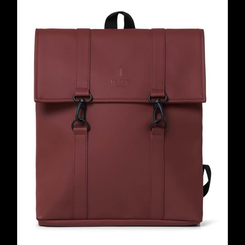 RAINS Rygsæk Msn Bag Mini Bordeaux 1