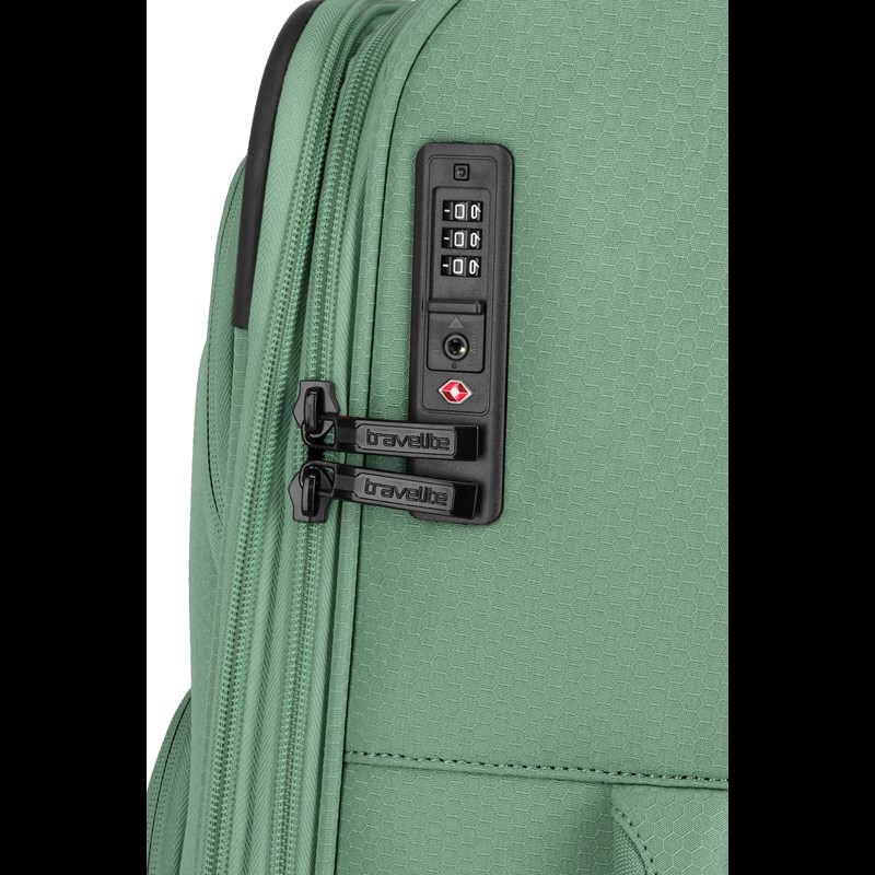 travelite kuffert Kick Off Grøn 78 Cm 10