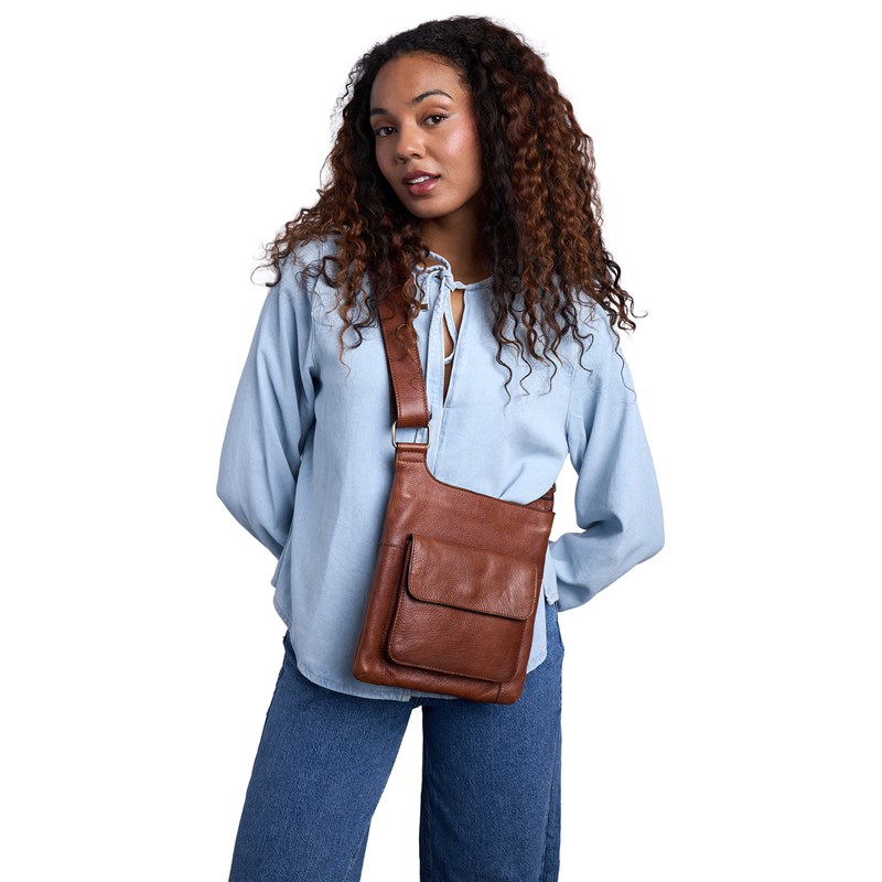 RE:DESIGNED Crossbody Sara Small Brun 2