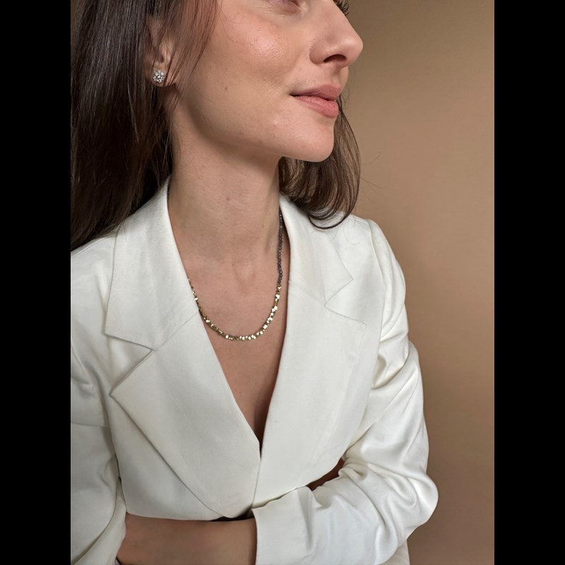 Conmé Halskæde Frida Grå 3